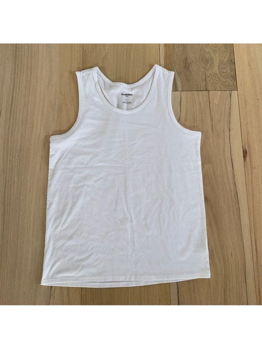 Goodfellow & Co White Tank Top Size Medium